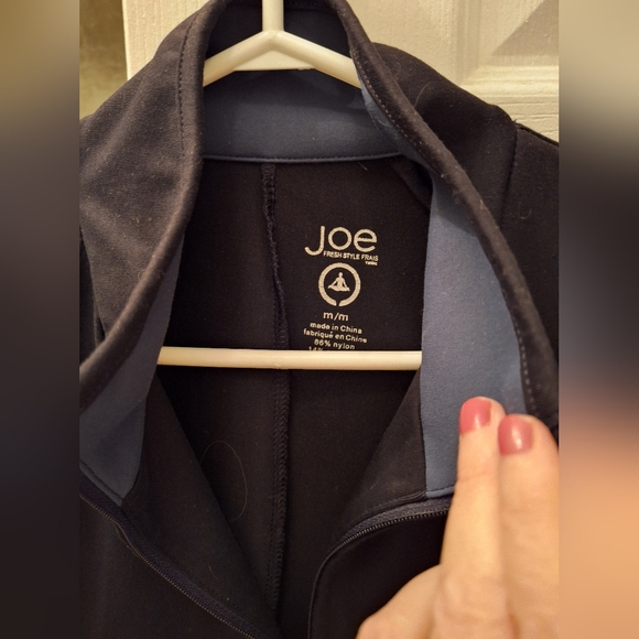 Women's Joe fresh athletic yoga jacket black Medium - Picture 3 of 5